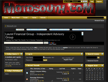 Tablet Screenshot of motosouth.com